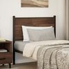 vidaXL Kopfteil Braun Eichen-Optik 90 cm Holzwerkstoff und Stahl
