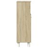 vidaXL Badschrank Sonoma-Eiche 30,5x30x95 cm Holzwerkstoff