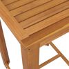 vidaXL 3-tlg. Gartenbar-Set mit Kissen Braun