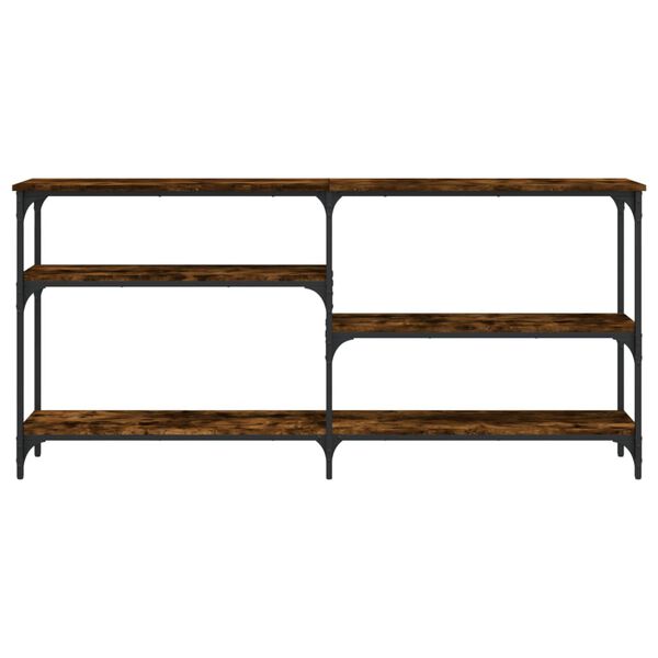 vidaXL Konsolentisch R&auml;uchereiche 160x29x75 cm Holzwerkstoff