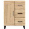 vidaXL Highboard Sonoma-Eiche 69,5x34x180 cm Holzwerkstoff