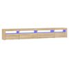 vidaXL TV-Schrank mit LED-Leuchten Sonoma-Eiche 270x35x40 cm