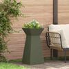 vidaXL S&auml;ulen Pflanzer 2 pcs Oliv 35 x 35 x 73 cm
