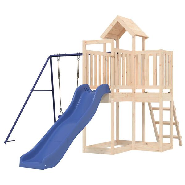 vidaXL Spielturm Massivholz Kiefer