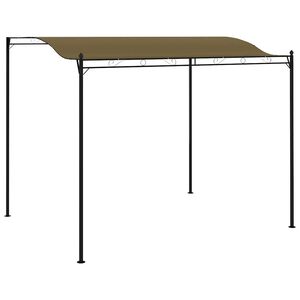 vidaXL Pavillon 3x2,4 m Taupe 180 g/m&sup2;