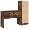 vidaXL Schreibtisch mit Schubladen 2 pcs Ger&auml;ucherte Eiche