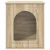 vidaXL Katzenhaus Sonoma 53 x 52 x 62 cm Holzwerkstoff