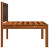 vidaXL 5-teiliges Garten-Lounge-Set mit Kissen Creme 63 x 63 cm