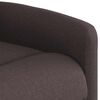 vidaXL Relaxsessel mit Aufstehhilfe Dunkelbraun Stoff