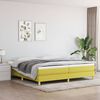 vidaXL Boxspringbettgestell Gr&uuml;n 200x200 cm Stoff