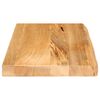 vidaXL Tischplatte mit Baumkante 50x30x3,8 cm Massivholz Mango