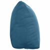 vidaXL R&uuml;ckenkissen Blau 45 x 20 x 35 cm Cordstoff