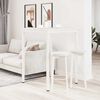 vidaXL Bartisch Wei&szlig; 110 x 55 x 105 cm Massives Kiefernholz