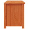 vidaXL Schuhschrank Wachsbraun 110 x 38 x 45,5 cm Massives Kiefernholz