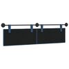 vidaXL H&auml;ngevorderseite Wandmontiert Blau 170 x 55 x 5 cm Stoff