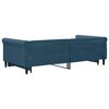 vidaXL Tagesbett Ausziehbar Blau 100x200 cm Samt
