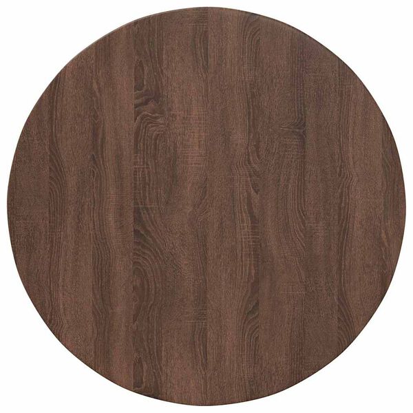 vidaXL Tischplatte Braun Eichen-Optik 80 x 80 x 1,5 cm Holzwerkstoff