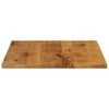 vidaXL Tischplatte 90x80x3,8 cm Rechteckig Massivholz Mango