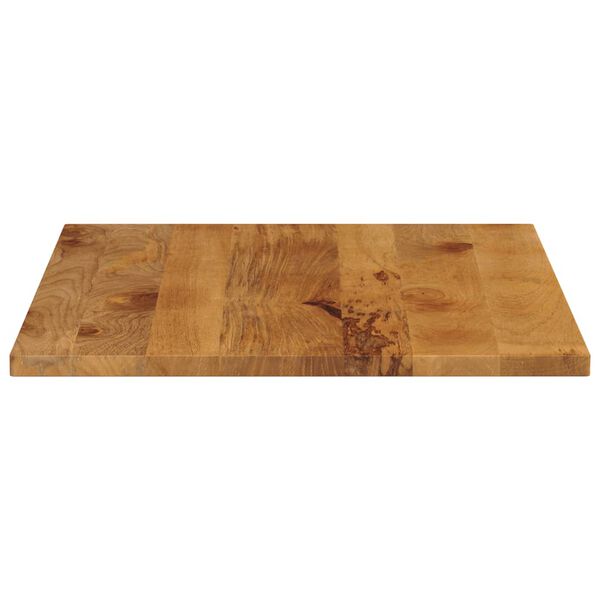vidaXL Tischplatte 90x80x3,8 cm Rechteckig Massivholz Mango