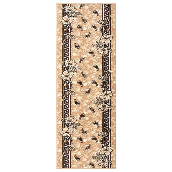 vidaXL Teppichl&auml;ufer BCF Beige 60x150 cm