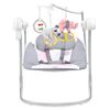 Kinderkraft Babywippe MINKY Rosa und Grau