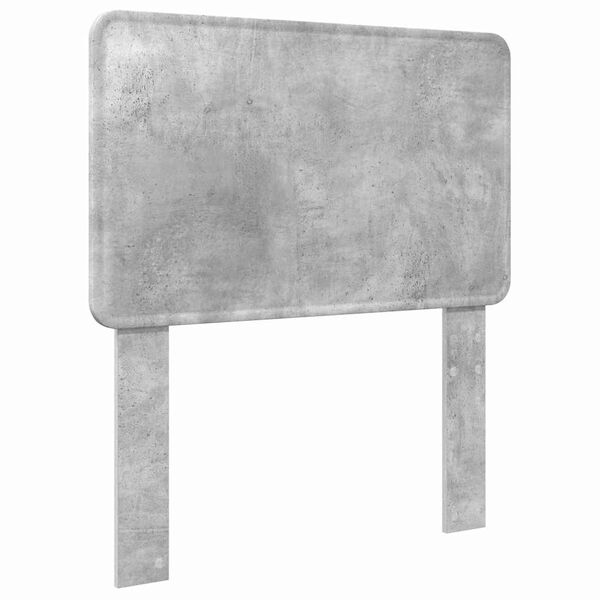 vidaXL Kopfteil mit Kopfteil Beton Grau 75 cm Holzwerkstoff