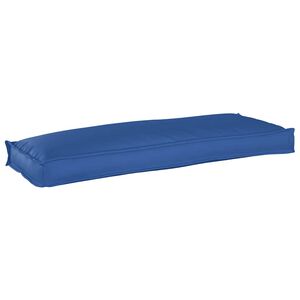 vidaXL Palettenkissen f&uuml;r Bank K&ouml;nigsblau 110 x 40 x 8 cm Oxford Stoff