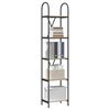 vidaXL B&uuml;cherregal Sonoma-Eiche 40 x 30 x 183 cm Holzwerkstoff