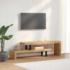 vidaXL TV-Lowboard Massivholz Mango