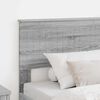 vidaXL Kopfteil Graues Sonoma 100 cm Holzwerkstoff