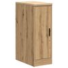 vidaXL Garagen-Aufbewahrungsschrank Artisan-Eiche Massivholz Kiefer