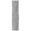 vidaXL Highboard Grau Sonoma 70x42,5x185 cm Holzwerkstoff