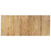 vidaXL Esstisch 240x100x76 cm Raues Mangoholz