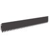 vidaXL Raseneinfassung 20 pcs 103 x 15 cm Stahl Schwarz