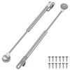 vidaXL Hydraulische Gasfeder 2 pcs Silber 280 x 17 x 16 mm