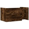 vidaXL Couchtisch R&auml;uchereiche 100x50x50 cm Holzwerkstoff
