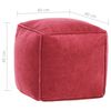 vidaXL Pouf Baumwollsamt 40x40x40 cm Rosa