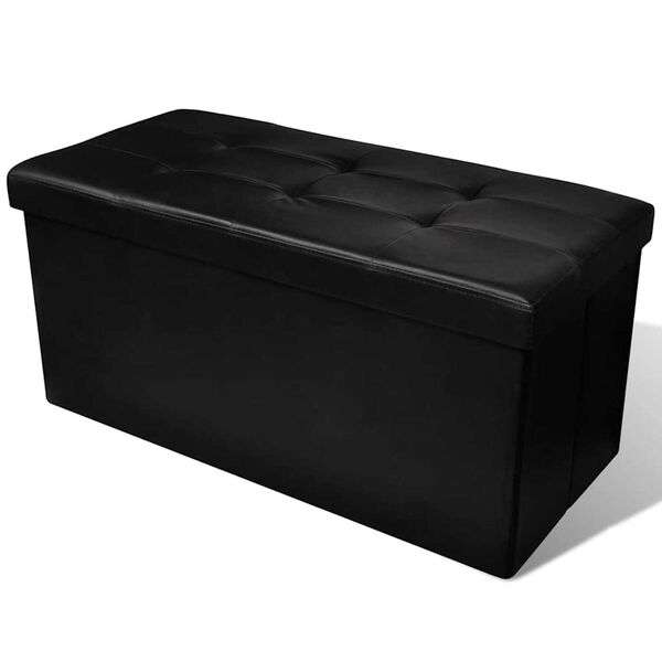 vidaXL Sitzbank mit Stauraum 84,5 x 41 x 41 cm Holzwerkstoff