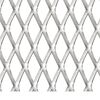 vidaXL Gittermatte Streckmetall Edelstahl 50&times;50 cm 45&times;20&times;4 mm