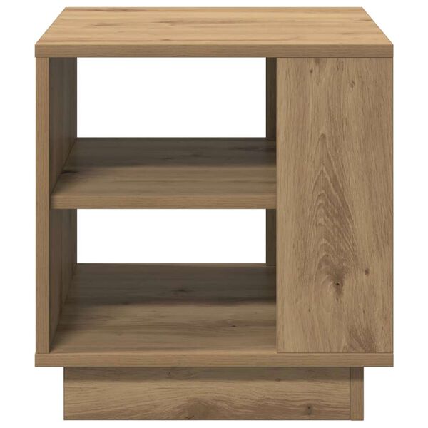 vidaXL Couchtisch Artisan-Eiche 40x40x43 cm Holzwerkstoff