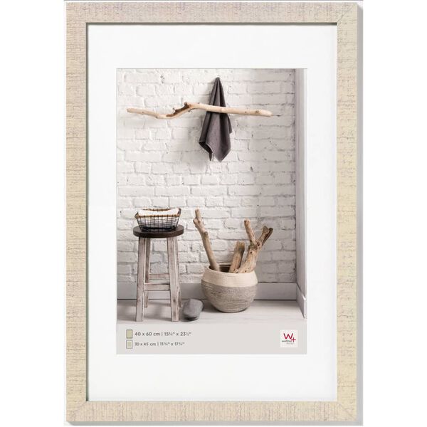 Walther Design Bilderrahmen Home 50 x 70 cm Wei&szlig;
