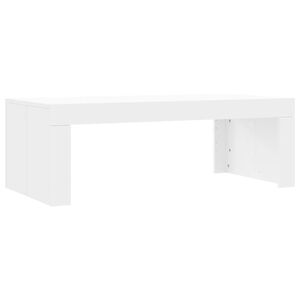 vidaXL Couchtisch Wei&szlig; 102x50x36 cm Holzwerkstoff