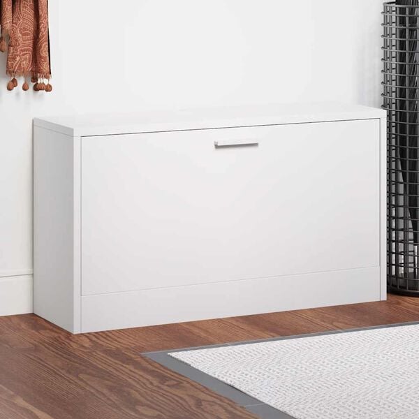 vidaXL Schuhbank Wei&szlig; 80x24x45 cm