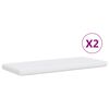 vidaXL Tagesbett Ausziehbar mit Schubladen Schwarz 90x190 cm Stoff