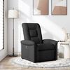 vidaXL Relaxsessel Schwarz Stoff