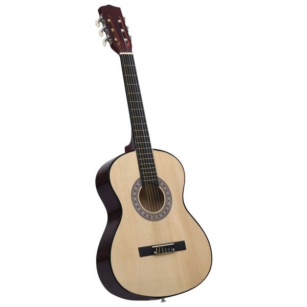 vidaXL Klassikgitarre f&uuml;r Anf&auml;nger mit Tasche 3/4 36"