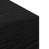 vidaXL Wandschrank Wandmontiert Schwarz Eichen-Optik 80 x 36.5 x 35 cm