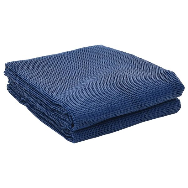 vidaXL Zeltteppich Blau 3x3 m