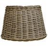 vidaXL Lampenschirm Korbweide 45 x 28 cm Braun