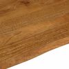 vidaXL Tischplatte mit Baumkante 100x80x2,5 cm Massivholz Mango